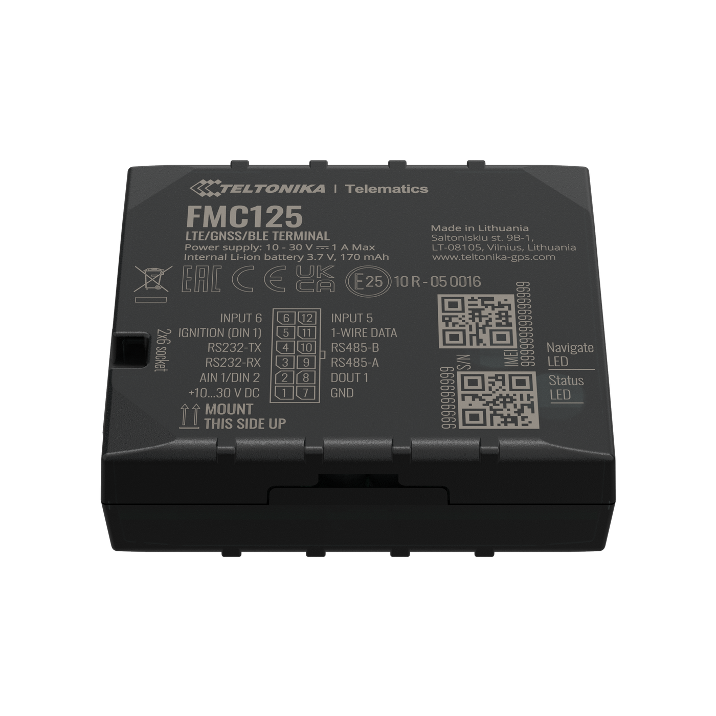Teltonika FMC125 - GPS with Accelerometer